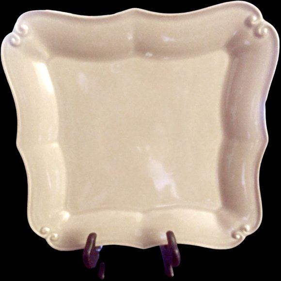 Casa Stone Casafina Square Dinner Plates, Fine Portugue Stoneware, Square… - Picture 1 of 10
